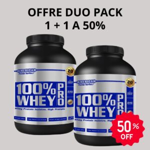 100% WHEY PROTEIN - DUO PACK