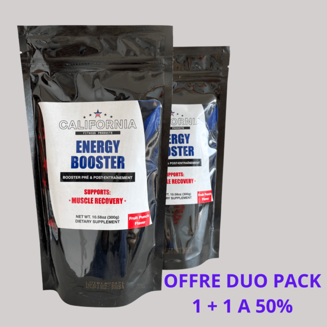 ENERGY BOOSTER PRE WORKOUT - DUO PACK