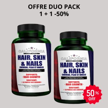 CHEVEUX, PEAU & ONGLES - DUO PACK