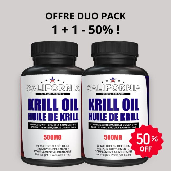 HUILE DE KRILL (OMEGA 3-6-9) DUO PACK
