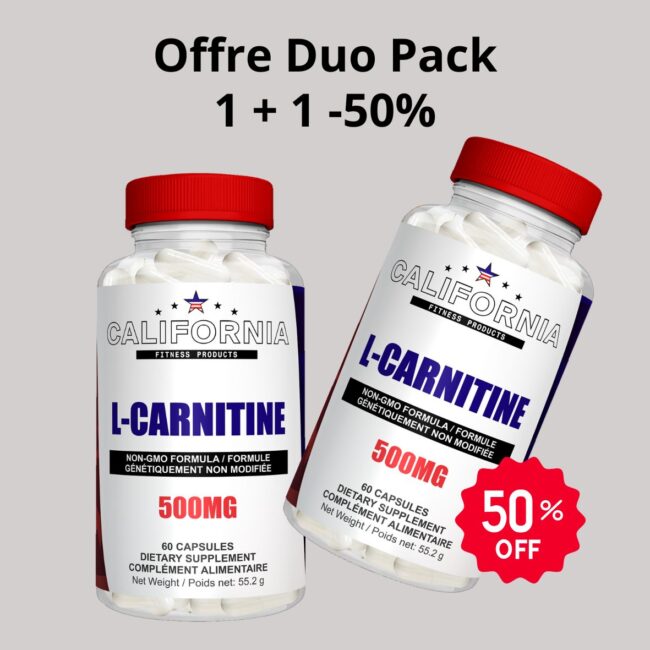 L-CARNITINE 500MG - DUO PACK