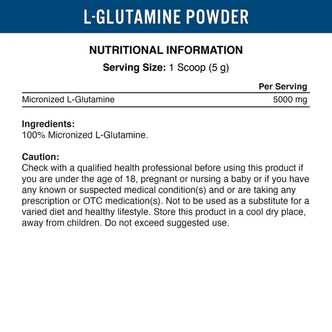 GLUTAMINE 250g - Imagen 2