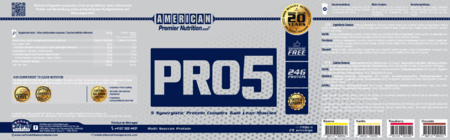 PRO5 MULTI PROTEIN - Imagen 2