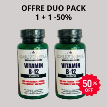 VITAMINE B12 - 500MCG DUO PACK