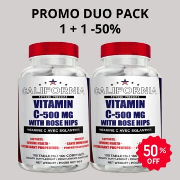 VITAMINE C-500MG - DUO PACK