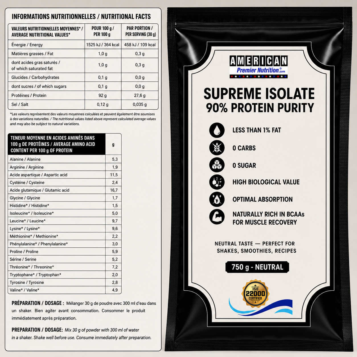 SUPREME ISOLATE 90% - NEUTRAL - Image 2